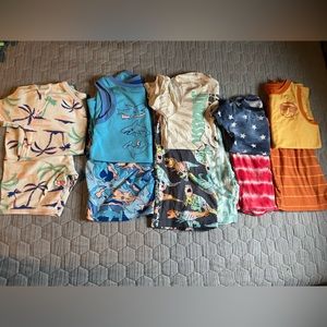 Boys summer pajamas